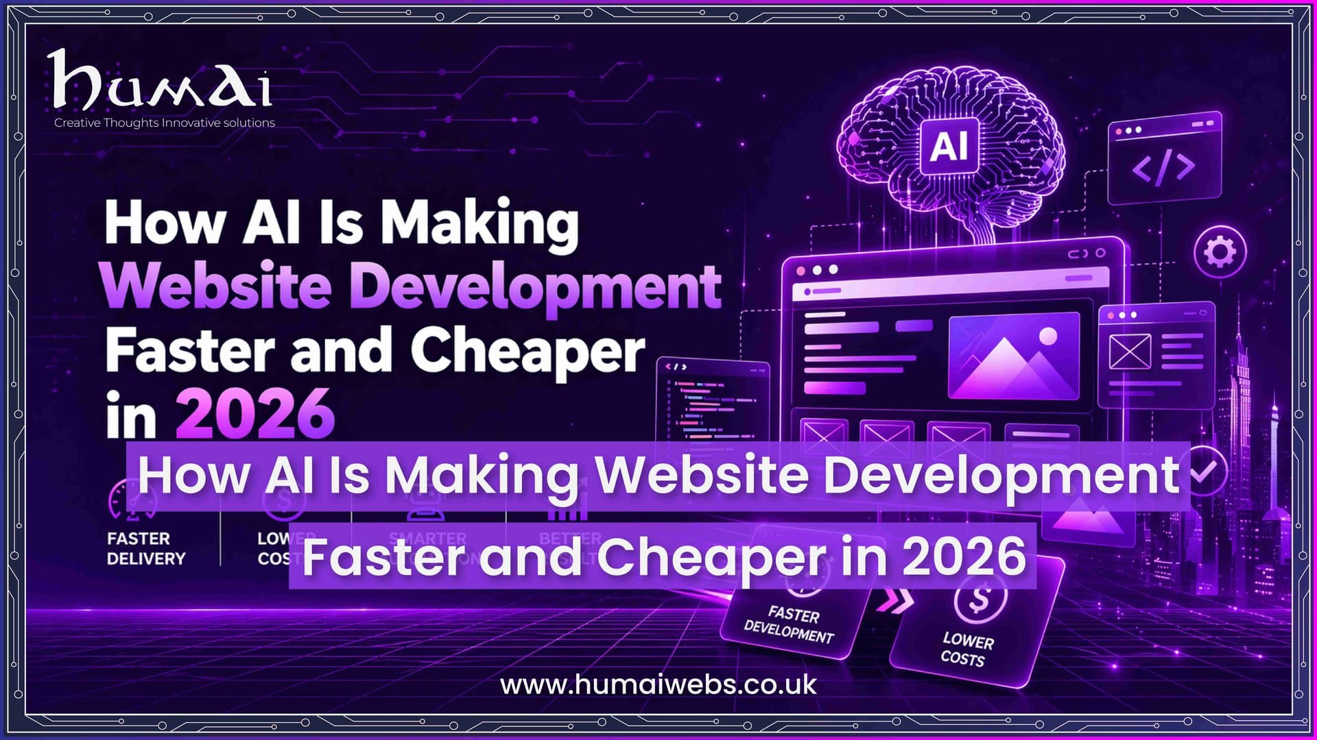 How AI Is Making Website Development Faster and Cheaper in 2026