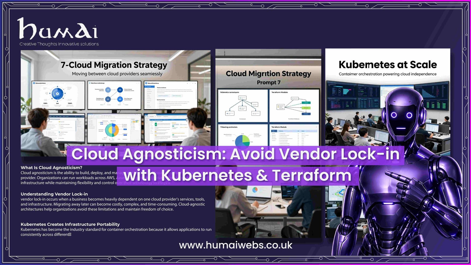 Cloud Agnosticism: Avoid Vendor Lock-in with Kubernetes & Terraform